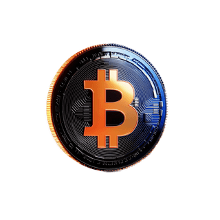 Bloc flottant affichant des données analytiques sur le marché crypto